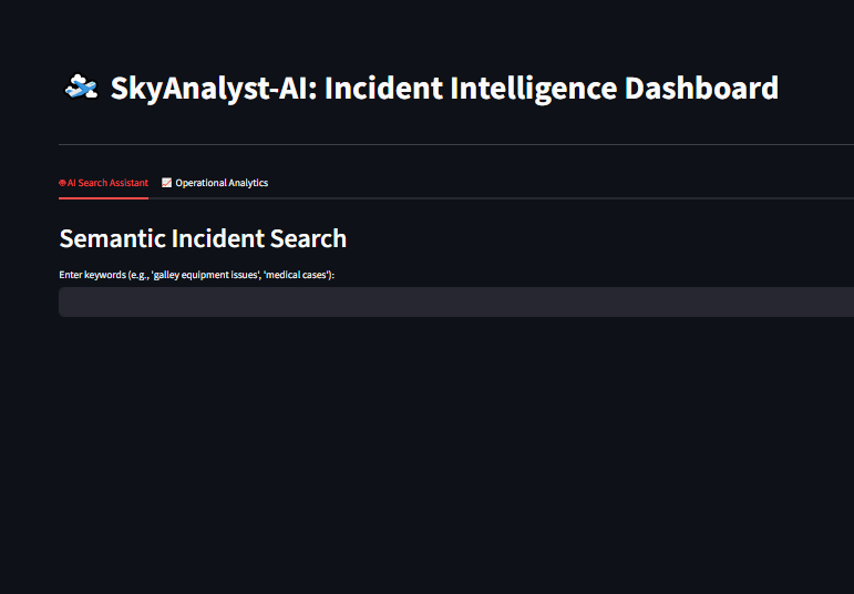 SkyAnalyst Homepage